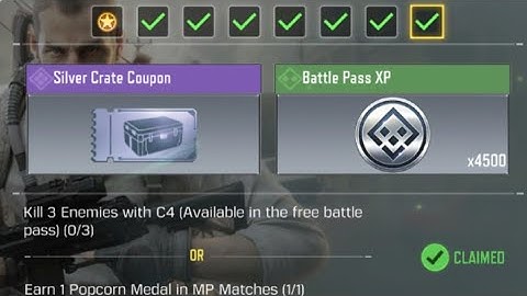 Call Of Duty Mobile Kill 3 Enemies with C4 in MP Matches Task Complete