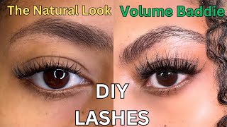 THEE BEST LASHES EVER | Fast &amp; Easy DIY Lashes| Support BOB for Black History Month| Sharie B Lashes