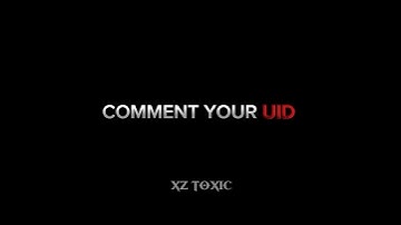 COMMENT YOUR UID 1V1 CHELENGE #xz_toxic #freefire