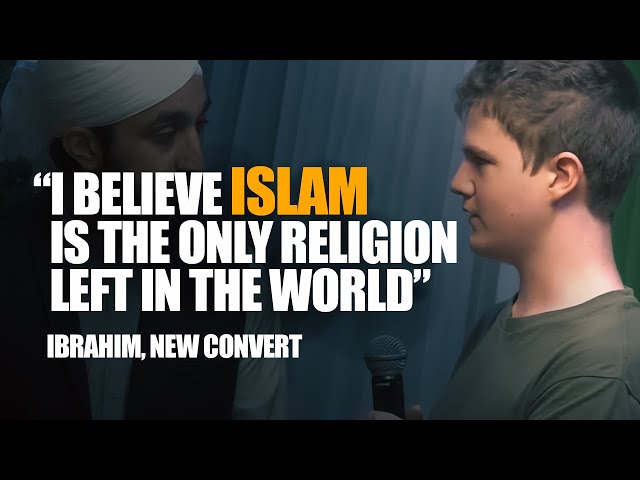 A Young Convert Explains Why He Became a Muslim | Ibrahim, New Revert class=