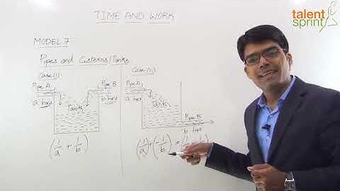 Time and Work in Hindi | Model 7- Pipes and Cisterns | Quantitative Aptitude in Hindi | TalentSprint