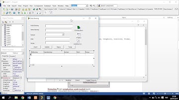 Tutorial Membuat Data Barang di Delphi 7 Uniska Nonreg 4B BJB