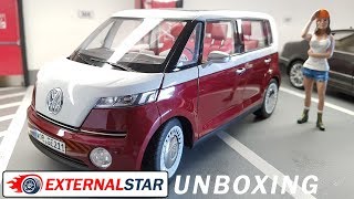 Unboxing of 2011 VW Bulli Concept 1:18 by Norev - YouTube