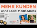 Mehr Kunden ohne Social Media Stress - talk it EASY Business Coffee Chat mit Andrea Hübner