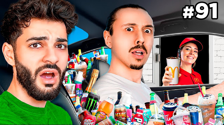 JE TESTE 100 BOISSONS EN 24H (ft Gurky)