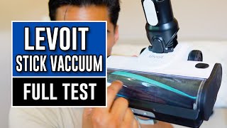 Levoit LVAC200 Cordless Stick Vacuum Unboxing + Test | Is It Worth