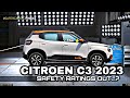 2023 CITROEN C3 INDIA #Crashtest 🔥 STARS ? | BUILD QUALITY OF CITROEN 2023 | CITROEN C3 #citroenc3