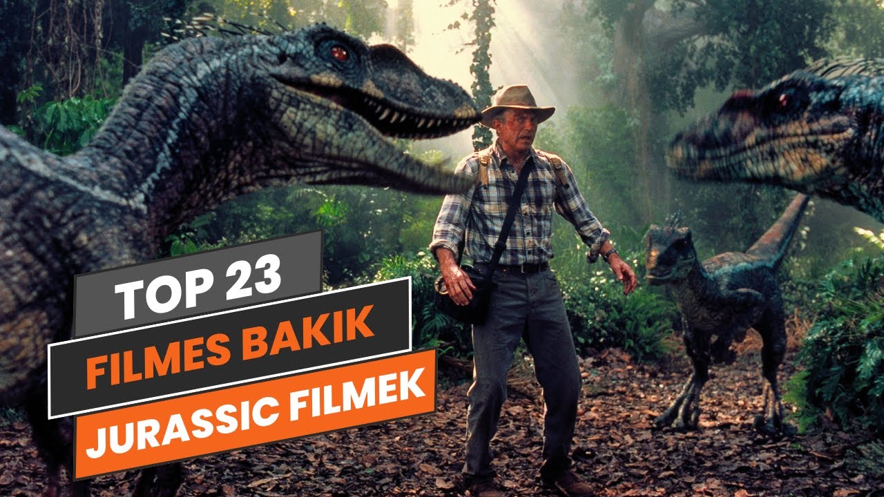 Filmes bakik: Jurassic Park I. & Jurassic World I. - Top 23