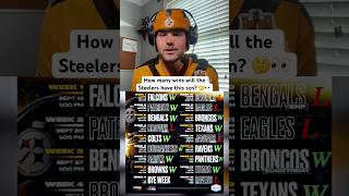 Unbias NFL fan predicts the Steelers 2026 schedule 👀😭 #shorts