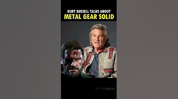Snake Plissken on Turning Down METAL GEAR SOLID! 😲 | Kurt Russell #metalgearsolid