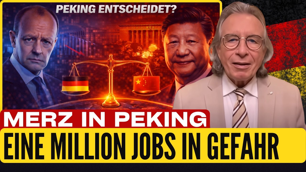 EILMELDUNG: China-Schock: Warum Merz JETZT nach Peking fliegen musste