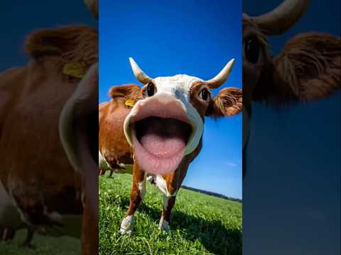 البقرة الضاحكه البقرة الحلوب البقرة بتتكلم البقرة تتحدث راعي الأبقار بقرة تقلد الإنسان تربية الأبقار