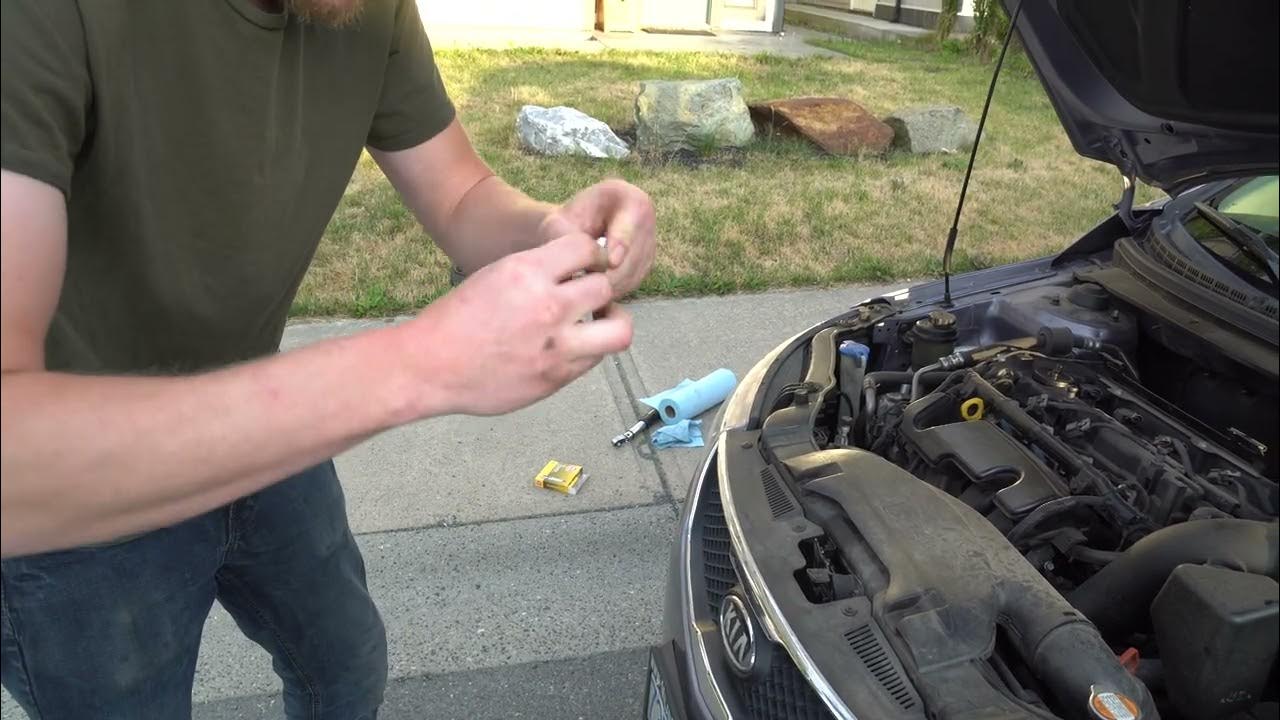 HOW TO CHANGE SPARK PLUGS KIA FORTE YouTube