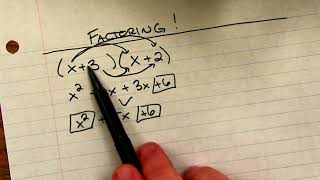 Lesson 4 3a  factoring notes