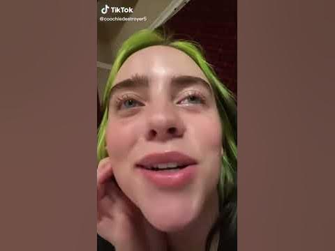 When Billie Eilish finds out about TikTok😂( she could fit a ukulele ...