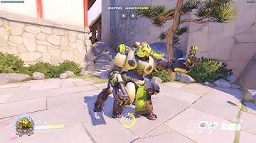 Orisa emote glitch