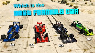 GTA V Which is Best Formula Car | BR8 vs DR1 vs R88 vs PR4