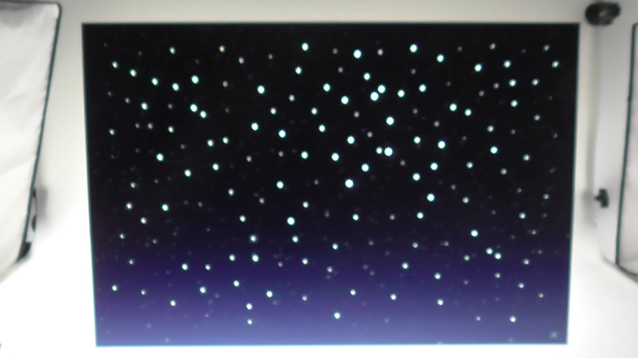 Cielo Stellato A Fibre Ottiche Cielo stellato con fibre ottiche - YouTube