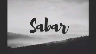 Sabar, Story Wa