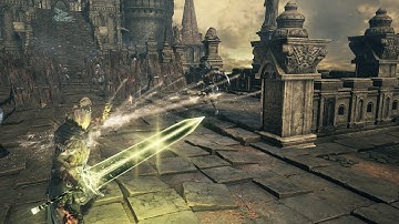 Dark Souls 3 Cinders Mod Miracle Showcase - Wrathful Barrage and Wrathful Wave