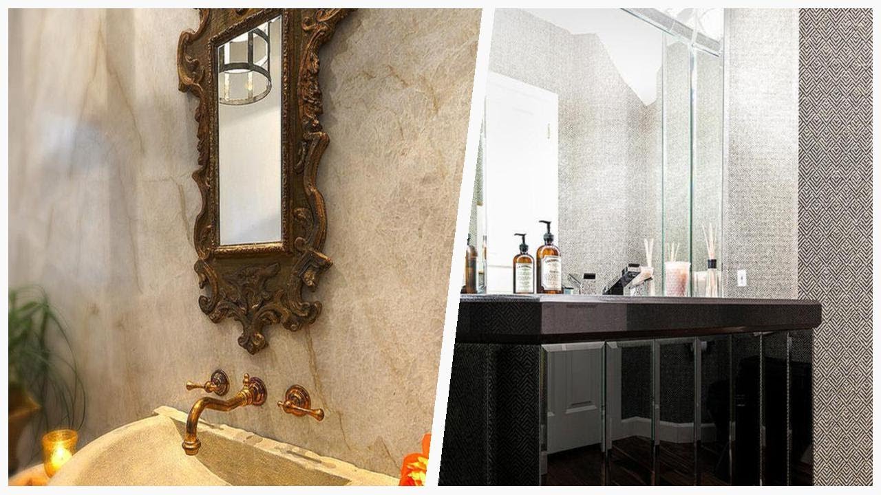 Chic Cabinet Solutions for Large Powder Rooms | Designer CheatSheet