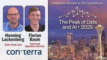 Henning Lackenberg & Florian Baum from @conterrachannel | An Interview at #PeakofDataAI