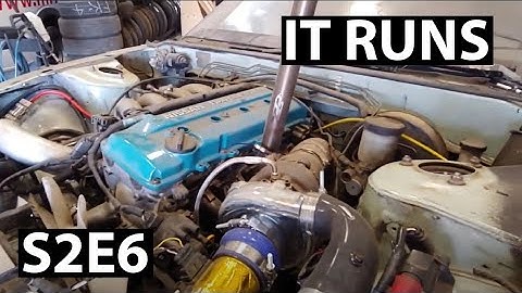 KA24DET First Start! | 240sx S2E6