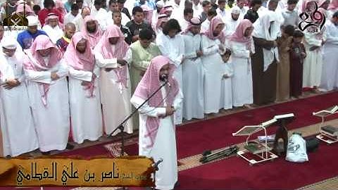 ابداع الشيخ ناصر القطامي في تلاوة مرئية خاشعة من سورة مريم وسورة لقمان