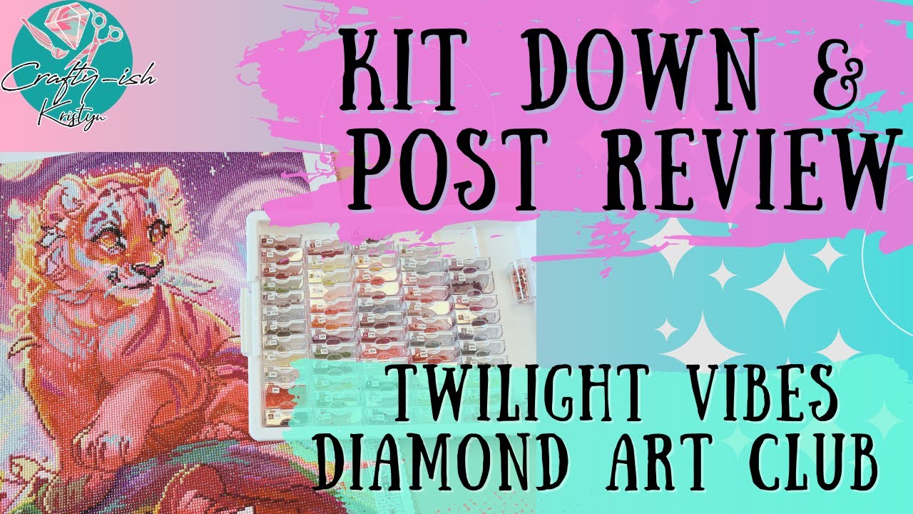Post Review and Kit Down | Twilight Vibes by Diamond Art Club