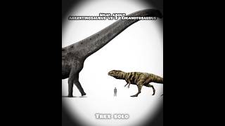 What About Argentinosaurus Vs Giganotosaurus