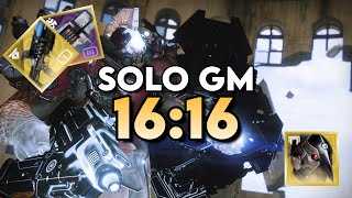 Solo GM Lake of Shadows in 16 minutes on Solar Hunter! (Platinum, 16:16)