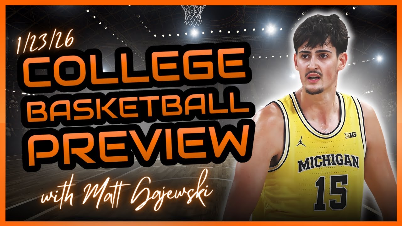 College Basketball BOLD Predictions | 1/23/26