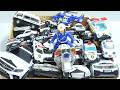 A huge collection of miniature emergency vehicles and police cars! ⭐️