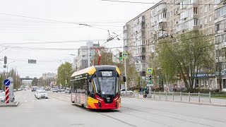 Поездка на трамвае 71-911ЕМ "Львёнок" | номер 840 | маршрут 16 | Екатеринбург