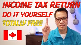 HOW TO FILE INCOME TAX IN CANADA for FREE | Wealthsimple Walkthrough Guide || TAGALOG