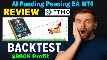 AI Funding Passing EA MT4 Backtest Performance Review Signal FTMO Trading | EcomForex