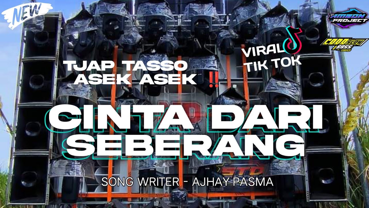 DJ TJAP TASSO‼️CINTA DARI SEBERANG‼️YANG LAGI VIRAL TIK-TOK ASEK ASEK‼️BY AMBON PROJECT