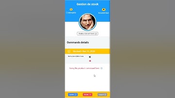 Gestion Stock project with Spring boot and Ionic