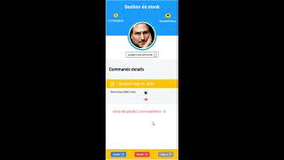 Gestion Stock project with Spring boot and Ionic