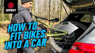 How To Fit A Bike Into (Almost) Any Car | Transport A MTB Without A Roof Rack!
