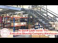 A quick look inside the executive shaving company glasgow warehouse