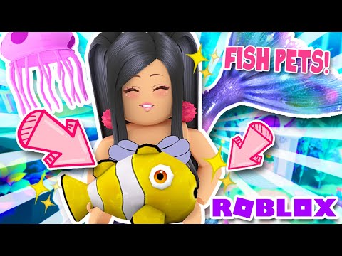 I Built A Doggy Daycare For All My Dogs In Adopt Me Roblox Pets - my first pet in mermaid life it s super rare roblox