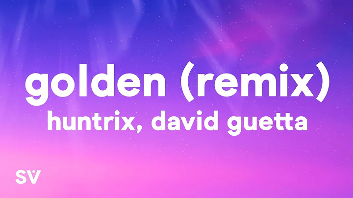 Huntrix, David Guetta - Golden (Remix) (Lyrics) KPop Demon Hunters