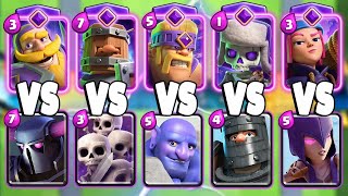 EVOLVED CARDS vs EPIC CARDS  Clash Royale Challenge