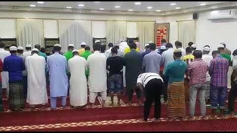 سورة المعارج 1 _ صلاة العشاء ( 23/9/2017 ) _ مسجد يوسف سامي الزياني