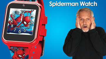 Features of the Accutime Spiderman Kids Smart Watch (Spider-man Watch)