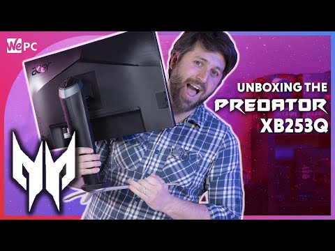 Acer Predator XB253Q Monitor Unboxing 2021