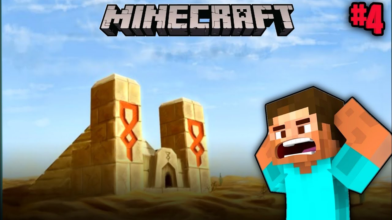 Minecraft Desert Temple 😱 | Minecraft Survival Series #minecraft - YouTube