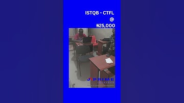 Become a Certified Software Tester #shorts #istqb #istqbcertification #istqbtutorials #wow #nigeria