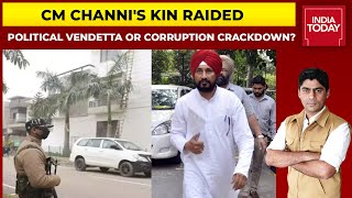 ED Raids Punjab CM Channi's Kin In Mohali, Political Vendetta Or Corruption Crackdown? | Newstrack